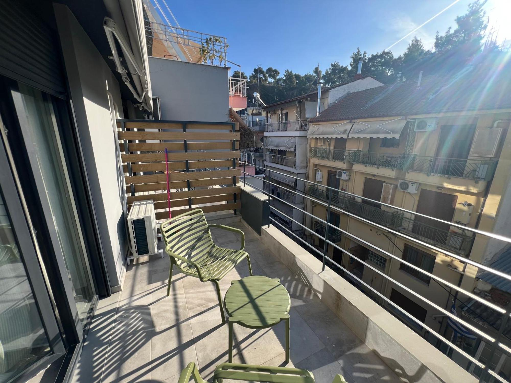 Skyline Oasis Thesbnb Daire Selanik Dış mekan fotoğraf